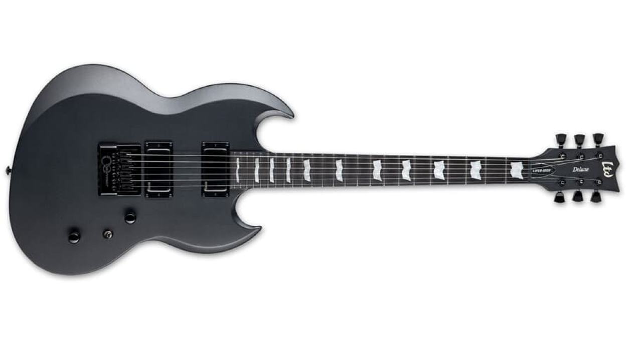 LTD VIPER-1000 EVERTUNE CHMS CHARCOAL METALLIC SATIN